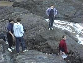 Neil keeps the younger members in order at Starehole Bay